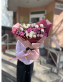 Монобукет кустовых розочек 
